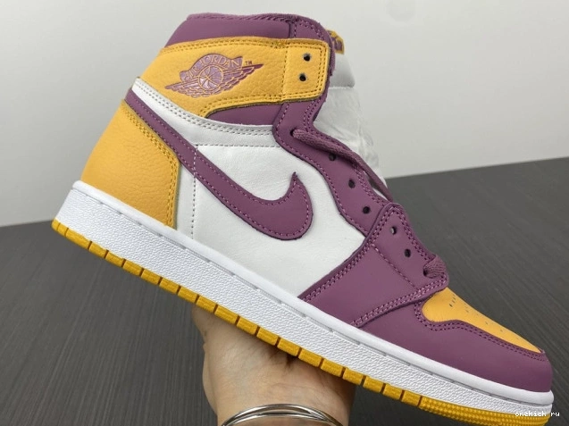 Rep Onekick Jordan 1 High OG Air 555088-706 Brotherhood 0713